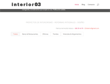Tablet Screenshot of interior03.com